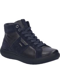 Sneaker Josef Seibel "Megan 53, ocean", Damen, Gr. 41, blau (ocean), Obermaterial: 100% Rindsleder Leather cow., Schuhe Sneaker