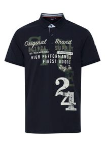 Poloshirt FQ1924 "Poloshirt FQRagnar", Herren, Gr. L, blau (navy blazer), Obermaterial: 100% Baumwolle CO., regular fit normal, Shirts Poloshirt