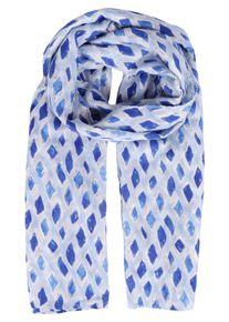 Modeschal Capelli New York, Damen, blau combo, Obermaterial: 100% Polyester, Modet&uuml;cher Modeschal