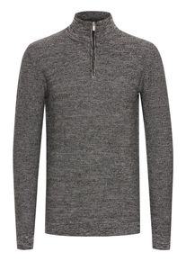 Troyer INDICODE "Stricktroyer IDJador", Herren, Gr. S, grau (charcoal), Web, Obermaterial: 90% Baumwolle CO. 10% Polyamid PA., meliert, Basic, normal, Pullover Troyer