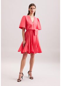 Sommerkleid Seidensticker "Schwarze Rose", Damen, Gr. L (40), Normalgr&ouml;&szlig;en, rosa (rosa, pink), 97% Baumwolle, 3% Elasthan, unifarben, regular fit, V-Ausschnitt, Kleider Sommerkleid, V-Neck Uni