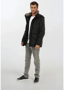 Winterjacke Alessandro Salvarini "A. Salvarini warme Herren Winterjacke wasserabweisend AS456", Damen, Gr. S, schwarz, Obermaterial: 100% Polyester PES., Jacken Winterjacke