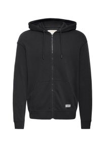 Kapuzensweatjacke Blend "Kapuzenfleecejacke BHMBrilo", Herren, Gr. XL, schwarz, Obermaterial: 60% Baumwolle CO. 40% Polyester PES., Sweatjacken Kapuzensweatjacke