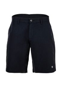 Bermudas Emporio Armani "Bermuda-Shorts SATIN LABEL", Damen, Gr. M, N-Gr, blau, Obermaterial: 100% Baumwolle CO., Hosen Bermudas