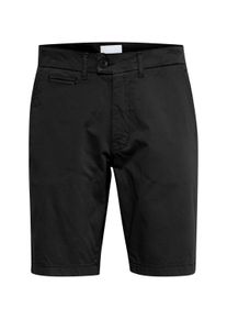 Chinoshorts Casual Friday "Chinoshorts CFToros", Herren, Gr. M, N-Gr, schwarz, Obermaterial: 98% Baumwolle CO. 2% Elasthan EL., Hosen Chinoshorts