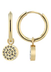 Adelia&acute;s Kettenanh&auml;nger ADELIA&acute;S "Damen Anh&auml;nger &iquest; Gravuranh&auml;nger aus Edelstahl mit Strass Steinchen", gold, Schmuckanh&auml;nger, Damen, Edelstahl, Kettenanh&auml;nger