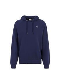 Sweatshirt Fila "Sweatshirt BRAIVES raglan hoody", Herren, Gr. M, blau, Obermaterial: 80% Baumwolle CO. 20% Polyester PES., Sweatshirts Sweatshirt