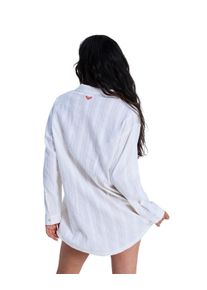 Langarmshirt Roxy "Sunset Back", Damen, Gr. M, wei&szlig;, Obermaterial: 100% Walkfrottier;, Shirts Langarmshirt