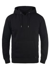 !Solid Kapuzenpullover SOLID "Hoodie SDBert", Herren, Gr. XXL, schwarz, Web, Obermaterial: 70% Baumwolle CO. 30% Polyester PES., unifarben, Pullover Kapuzenpullover