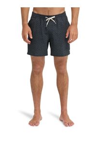 Boardshorts Quiksilver "Stretch Printed Volley 16", Herren, Gr. XL, schwarz mini mayhem, Obermaterial: 92% Microfaser, 8% Elasthan;, Hosen Boardshorts