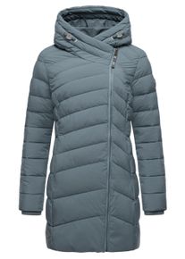 Wintermantel Ragwear "Wintermantel Teela", Damen, Gr. L, grau, Obermaterial: 100% Polyester PES. Obermaterial: Futter: 100% Polyester PES. 100% Polyester PES., M&auml;ntel Wintermantel