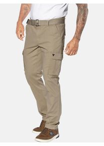 Cargohose Jan Vanderstorm "Cargohose GUNNMARK", Herren, Gr. 32, N-Gr, beige, Obermaterial: 98% Baumwolle CO. 2% Elasthan EL., Hosen Cargohose