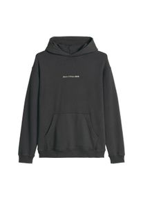 Marc O'Polo Sweatshirt MARC O'POLO DENIM "Sweatshirt Hoodie, LSL Print, Relaxed Fit 1er Pack", Herren, Gr. M, grau (dunkelgrau), Obermaterial: 100% Baumwolle CO., Sweatshirts Sweatshirt