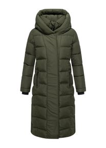 Steppmantel Navahoo "Steppmantel Engelsfeder XIV", Damen, Gr. L, gr&uuml;n (schwarz olive), Obermaterial: 100% Polyester PES. Obermaterial: Futter: 100% Polyester PES. 100% Polyester PES., M&auml;ntel Steppmantel