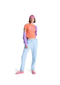 Sweatjeans Roxy "Slow Swell", Damen, Gr. S, blau (light blau), Obermaterial: 100% Walkfrottier;, Jeans Sweatjeans