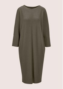 Madeleine Mode Sommerkleid MADELEINE "Kleid Elegantes Kleid mit Fledermaus&auml;rmeln", Damen, Gr. 38, N-Gr, gr&uuml;n (khaki), Obermaterial: 75% Polyester PES. 20% Viskose CV. 5% Elasthan EL., Modern, Kleider Sommerkleid, Jerseykleid