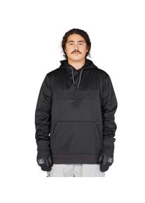 Hoodie DC Shoes "Snowstar", Herren, Gr. XL, schwarz, 100% Polyester, Sweatshirts Hoodie