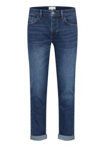 Comfort-fit-Jeans Casual Friday "Comfort-fit-Jeans CFKarup", Herren, Gr. 34, L&auml;nge 34, blau (denim mid blau), Obermaterial: 66% Baumwolle CO. 33% Baumwolle CO recyc.. 1% Elasthan EL., Hosen Comfort-fit-Jeans