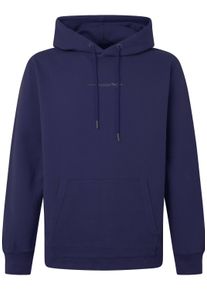 Sweatshirt Pepe Jeans "Sweatshirt DAVID HOODIE", Herren, Gr. S, blau (dunkelblau), Obermaterial: 100% Baumwolle CO., Sweatshirts Sweatshirt