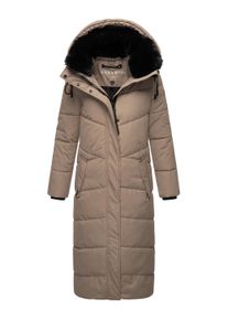 Steppmantel Navahoo "Steppmantel Hingucker XIV", Damen, Gr. M, grau (taupe grau), Obermaterial: 100% Polyester PES. Obermaterial: Futter: 100% Polyester PES. 100% Polyester PES., M&auml;ntel Steppmantel