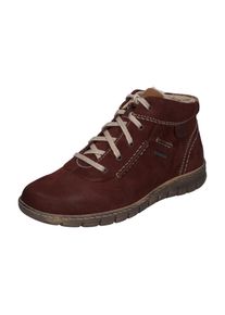 Stiefelette Josef Seibel "Steffi 53, bordo", Damen, Gr. 36, rot (bordo), Obermaterial: 100% Rindsleder Leather cow., Schuhe Stiefelette