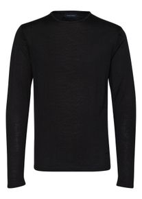 Strickfleece-Pullover Casual Friday "Strickpullover CFKent", Herren, Gr. L, schwarz, Obermaterial: 50% Wolle WO. 50% Polyacryl PAN., Pullover Strickfleece-Pullover