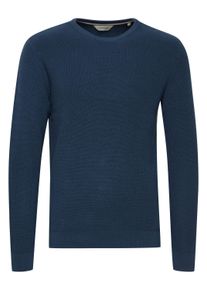 Strickfleece-Pullover 11 Project "Strickpullover PREdwin", Herren, Gr. XL, blau (marineblaus), Obermaterial: 100% Baumwolle CO., Pullover Strickfleece-Pullover