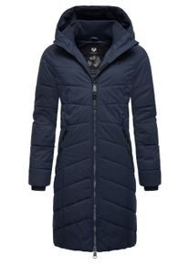 Steppmantel Ragwear "Steppmantel Dizzie Coat", Damen, Gr. 6XL, blau (navy23), Obermaterial: 100% Polyester PES. Obermaterial: Futter: 100% Polyester PES. 100% Polyester PES., M&auml;ntel Steppmantel