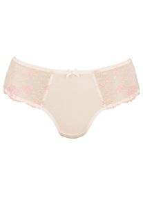 Taillenslip Anita "Taillenslip Colette", Damen, Gr. 48, beige (crystal), Spitze, Obermaterial: 70% Polyester PES. 16% Elasthan EL. 14% Polyamid PA., Unterhosen Taillenslip