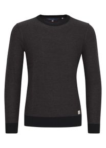 Rundhalspullover Blend "Rundhalspullover BHNathan", Herren, Gr. XL, schwarz, Obermaterial: 100% Baumwolle CO., Pullover Rundhalspullover