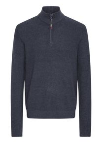 Troyer FQ1924 "Troyer FQGRANBY", Herren, Gr. S, blau (salute melange), Obermaterial: 100% Baumwolle CO., Pullover Troyer