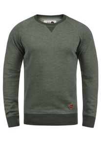 !Solid Kapuzenpullover SOLID "Hoodie SDVitu", Herren, Gr. L, gr&uuml;n (climb mel), Web, Obermaterial: 60% Baumwolle CO. 40% Polyester PES., Rundhals, Pullover Kapuzenpullover