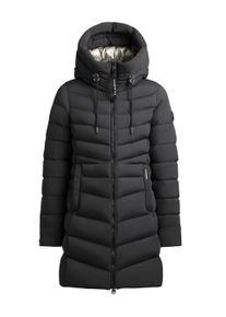 Steppmantel Khujo "Steppmantel Tuhani5", Damen, Gr. XXL, schwarz, Obermaterial: 100% Polyester PES. Obermaterial: Futter: 100% Nylon NY. 100% Polyester PES., M&auml;ntel Steppmantel