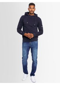 Kapuzenpullover Alessandro Salvarini "Alessandro Salvarini Herren Hoodie AS295", Herren, Gr. 3XL, blau (navy), Obermaterial: 65% Baumwolle CO. 35% Polyester PES., Sweatshirts Kapuzenpullover
