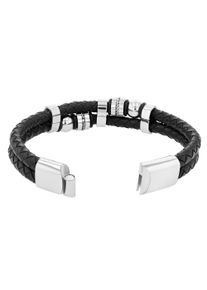 Adelia&acute;s Armband ADELIA&acute;S "Unisex Armband aus Leder 23,5 cm" Gr. 24, schwarz, Armb&auml;nder, Damen, Blacklist, Armband