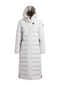 Steppmantel Khujo "Steppmantel Teiva2-YM", Damen, Gr. XS, wei&szlig; (flash wei&szlig;), Obermaterial: 100% Polyester PES. Obermaterial: Futter: 100% Nylon NY. 100% Polyester PES., M&auml;ntel Steppmantel