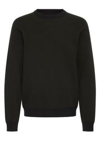 Strickfleece-Pullover Blend "Strickpullover BHPullover", Herren, Gr. M, schwarz, Obermaterial: 70% Baumwolle CO. 30% Nylon NY., Pullover Strickfleece-Pullover