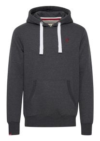 !Solid Kapuzenpullover SOLID "Hoodie SDBennHood", Herren, Gr. S, grau (med grau m), Obermaterial: 50% Baumwolle CO. 50% Polyester PES., Pullover Kapuzenpullover