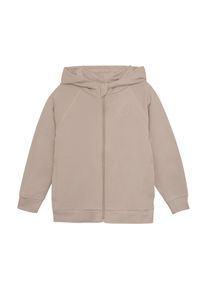 Kapuzensweatjacke EN FANT "Kapuzensweatjacke ENHoodie", M&auml;dchen, Gr. 98, rosa (shadow gray), Web, Obermaterial: 95% Baumwolle CO. 5% Elasthan EL., Sweatjacken Kapuzensweatjacke