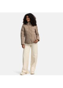 Outdoorjacke Marikoo "Marikoo Elira Damen Winterjacke N019", Damen, Gr. L, grau (taupe grau), Obermaterial: 100% Polyester PES., Jacken Outdoorjacke