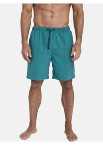Badeshorts Jan Vanderstorm "Badeshorts EVANDER", Herren, Gr. XXL, weit, gr&uuml;n, Obermaterial: 100% Polyester COOLMAX PES(Coolmax)., Badehosen Badeshorts