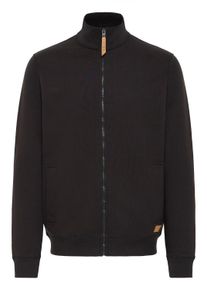 !Solid Sweatjacke SOLID "Trainingsjacke SDARNOL", Herren, Gr. XL, schwarz (true schwarz), Obermaterial: 65% Polyester PES. 35% Baumwolle CO., Sweatjacken Sweatjacke