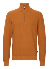 Troyer Blend "Troyer BHPullover", Herren, Gr. XL, braun (caramel caf&eacute;), Obermaterial: 100% Baumwolle CO., Pullover Troyer