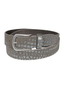 Lederg&uuml;rtel JCC "Lederg&uuml;rtel 31022136", Damen, Gr. 90, silber (silber metallic), Obermaterial: 100% Rindsleder Leather cow., G&uuml;rtel Lederg&uuml;rtel