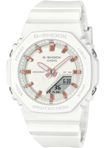 Chronograph Casio G-SHOCK, gold (wei&szlig;, rosegoldfarben), Armbanduhren, Damen, Chronograph, Quarzuhr, Armbanduhr, Damenuhr, Herrenuhr, analog, digital