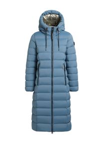 Wintermantel Khujo "Wintermantel Simmie2", Damen, Gr. XXL, blau (cosmic blau), Obermaterial: 100% Polyester PES. Obermaterial: Futter: 100% Nylon NY. 100% Polyester PES., M&auml;ntel Wintermantel