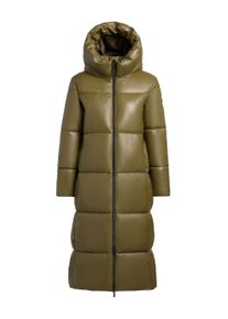 Steppmantel Khujo "Steppmantel Destiny", Damen, Gr. S, gr&uuml;n (olive), Obermaterial: 100% Polyurethan PU. Obermaterial: Futter: 100% Polyester PES. 100% Polyester PES., M&auml;ntel Steppmantel