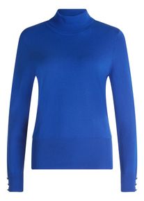 Rollkragenpullover Betty Barclay "Rollkragenpullover langarm", Damen, Gr. 36, blau (adria), Obermaterial: 80% Viskose CV. 20% Polyamid PA., Pullover Rollkragenpullover