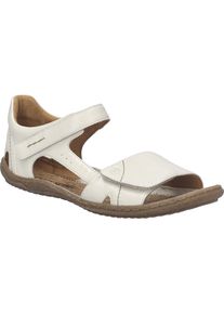 Sandale Josef Seibel "Caitlyn 03, weiss", Damen, Gr. 39, wei&szlig;, Obermaterial: 100% Rindsleder Leather cow., Schuhe Sandale
