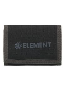 Brieftasche Element "Brand", Herren, flint schwarz, Obermaterial: 100% Microfaser;, Kleinlederwaren Brieftasche